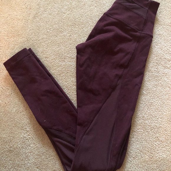 Lululemon mesh back wonder under leggings size 4 - Picture 1 of 5